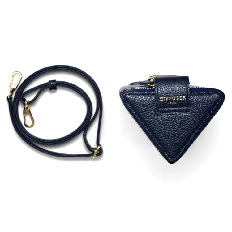 TRIANGLAR PRISM STRAGE BAG TYPE 3 · Blue Purple