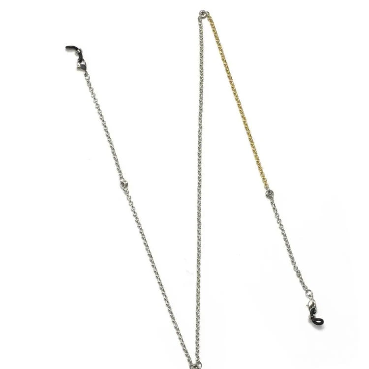 2-WAY ROLO NECKLACE CHAIN · Silver & Gold